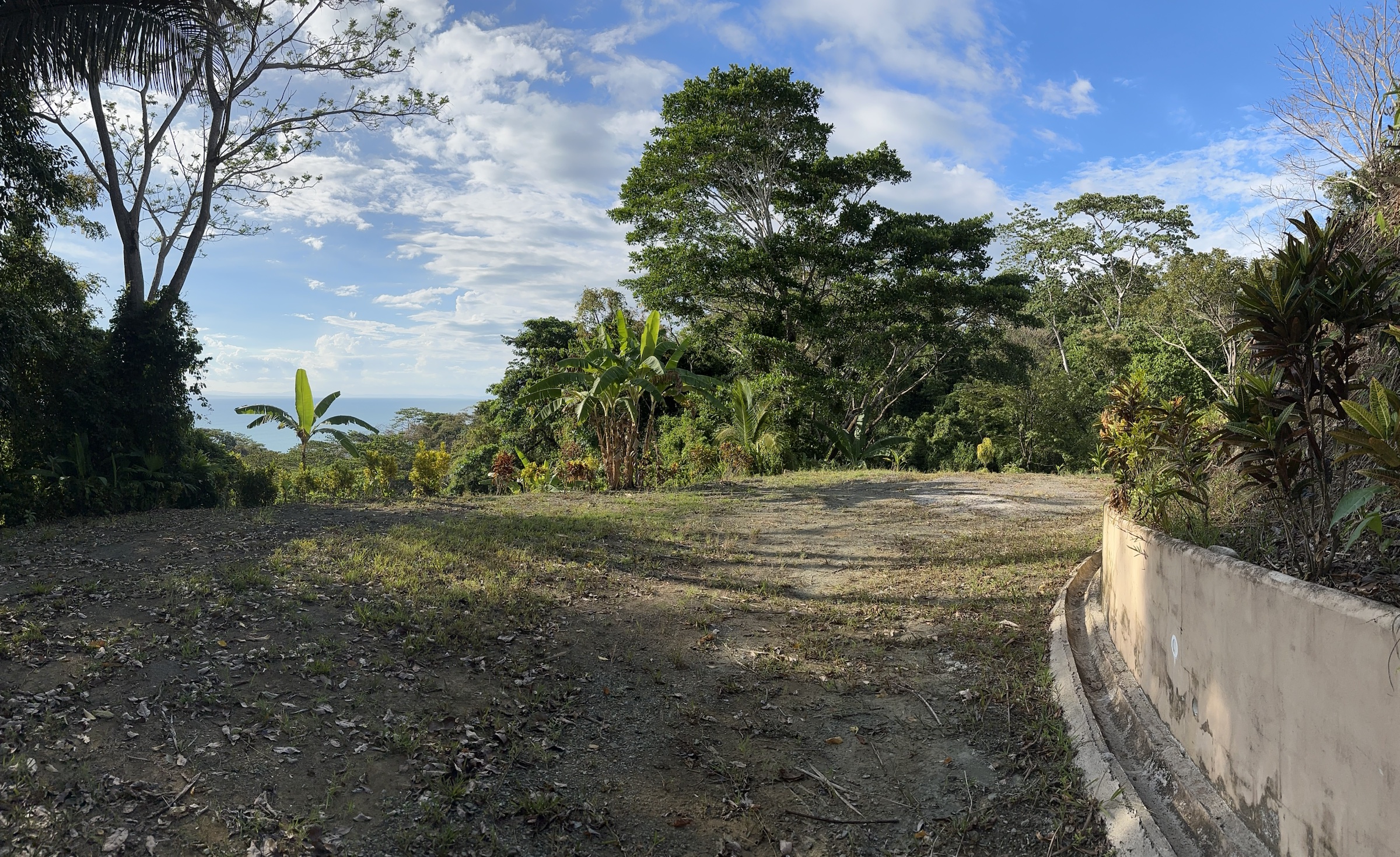 Panoramic Golfo Dulce view from the Pavones ridge